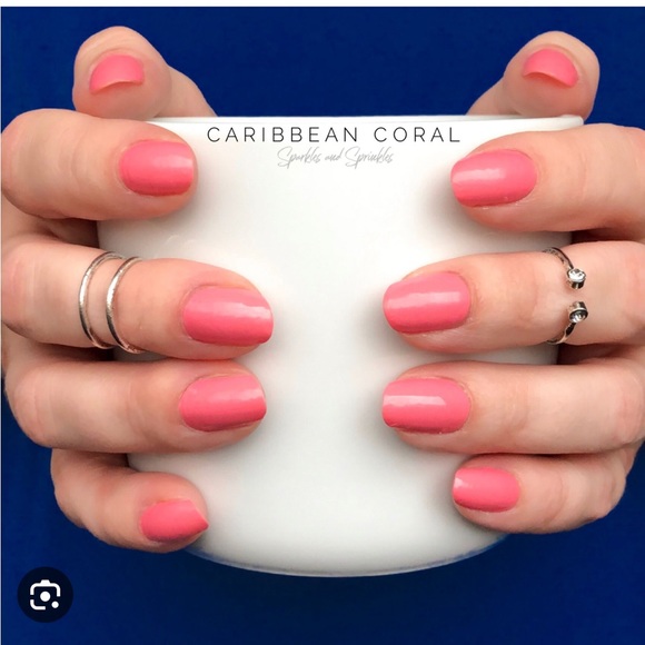 *Retired* Color Street: Caribbean Coral | Spring Summer Tropical Pink Orange - Picture 9 of 12